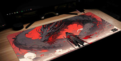 Samurai And Dragon NerdMat