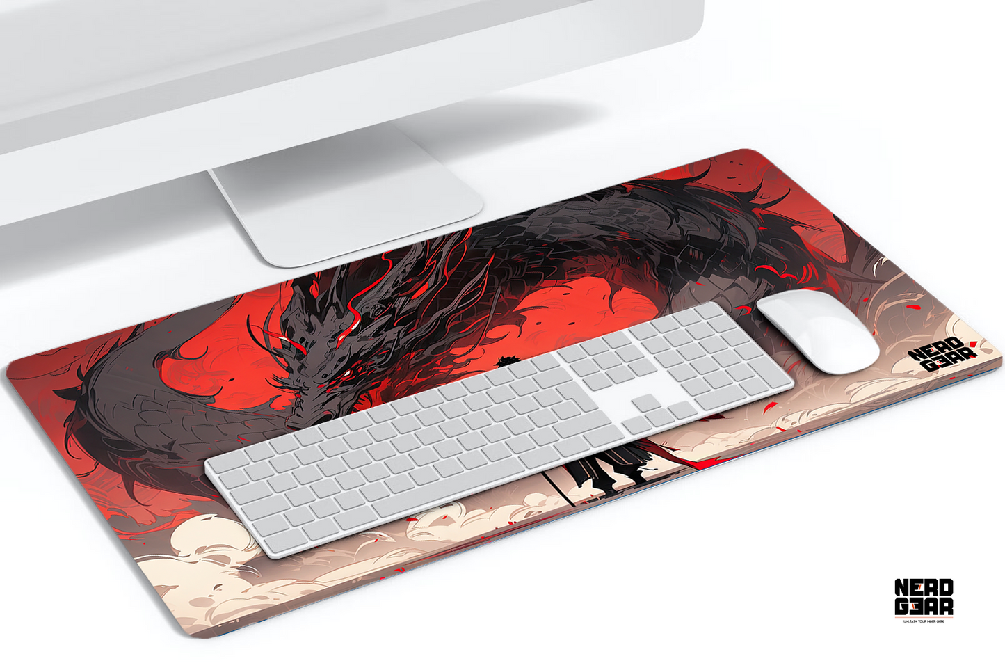 Samurai And Dragon NerdMat