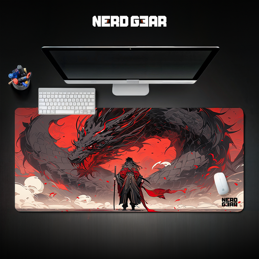 Samurai And Dragon NerdMat